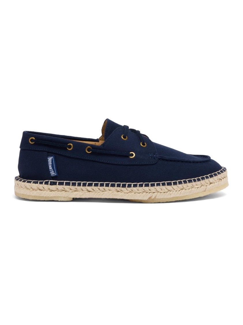 Vilebrequin Flat Blue Lace-Up Shoes