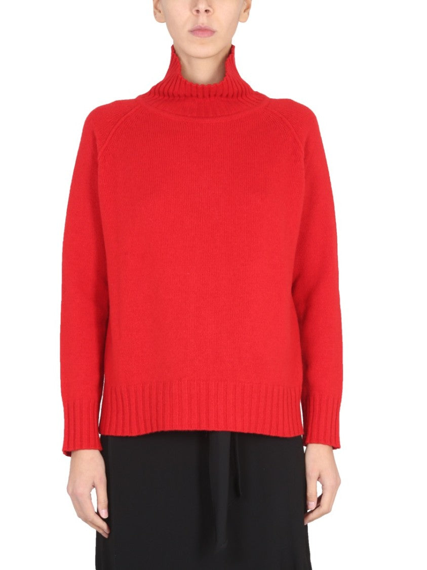Stefano Mortari Ribbed High Neck Turtleneck Shirt