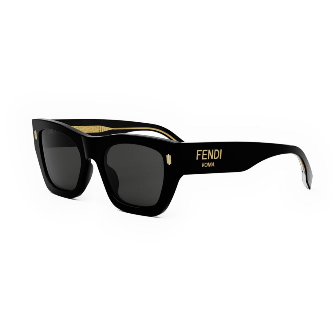 Fendi Fe40100i Oversized Square Frame Sunglasses