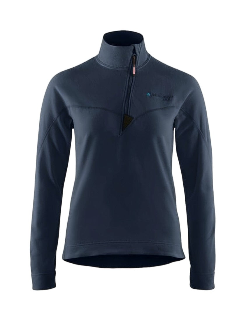 Klattermusen Quarter-Zip High Collar Jacket With Structured Silhouette