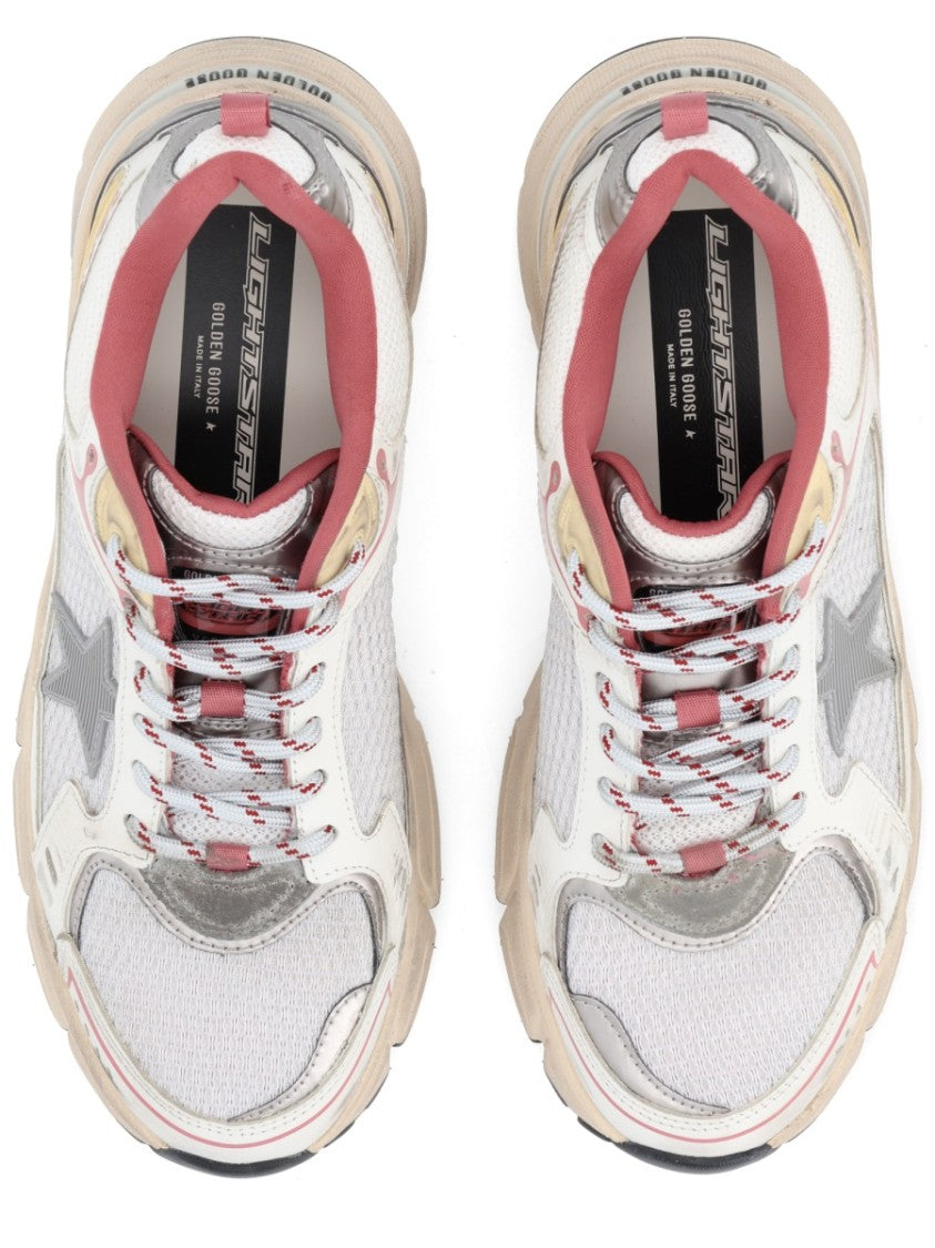 Golden Goose Lightstar Distressed Layered Chunky Sneakers