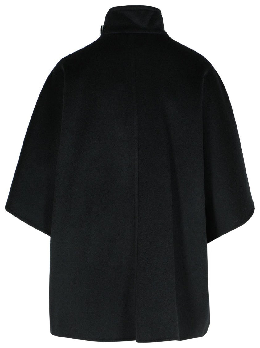 Max Mara Derrik' Black Cashmere Cape