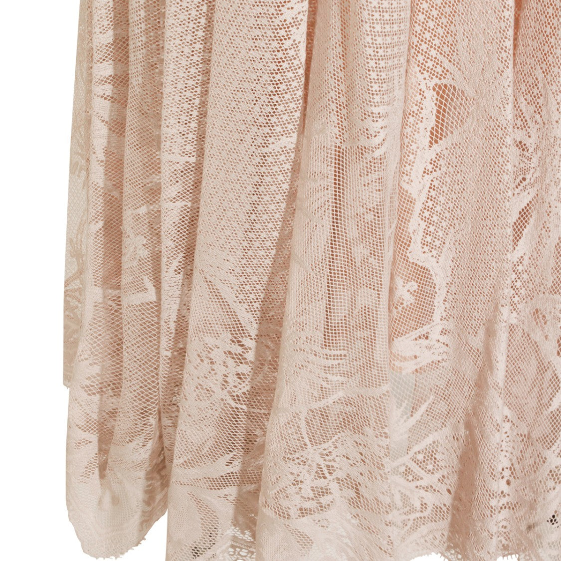 Fabiana Filippi Casha Lace Mid Waist Maxi Skirt