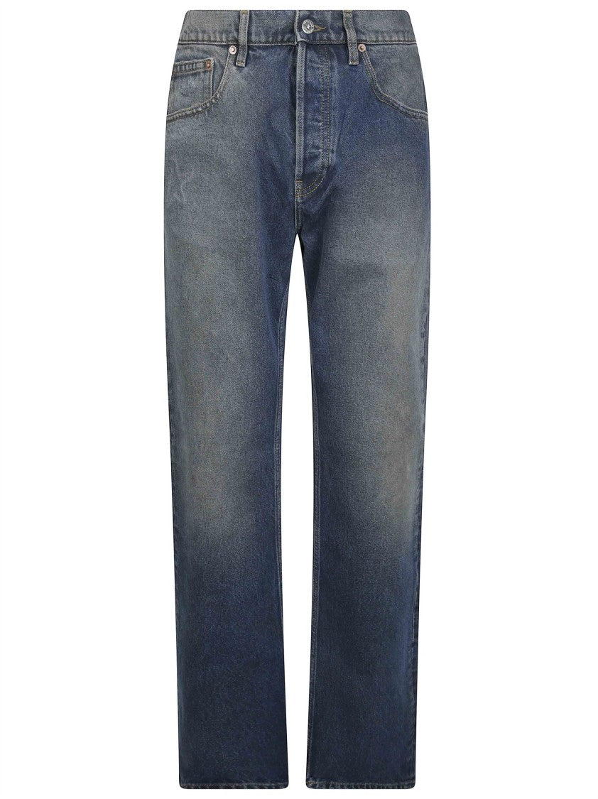 Golden Goose Straight Patrick Straight-Leg Cotton Denim Jeans