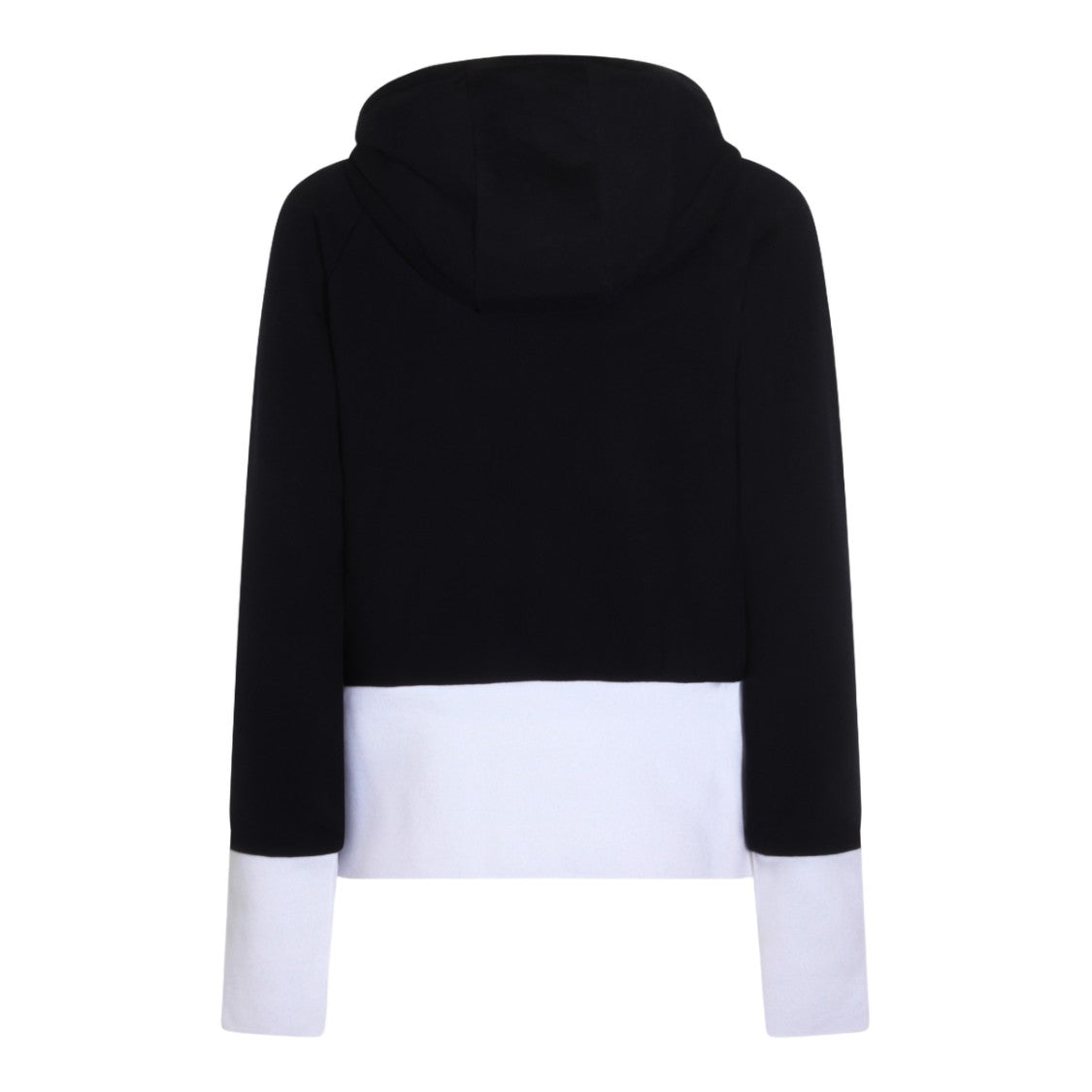 Thom Browne Color-Block Cropped Hoodie