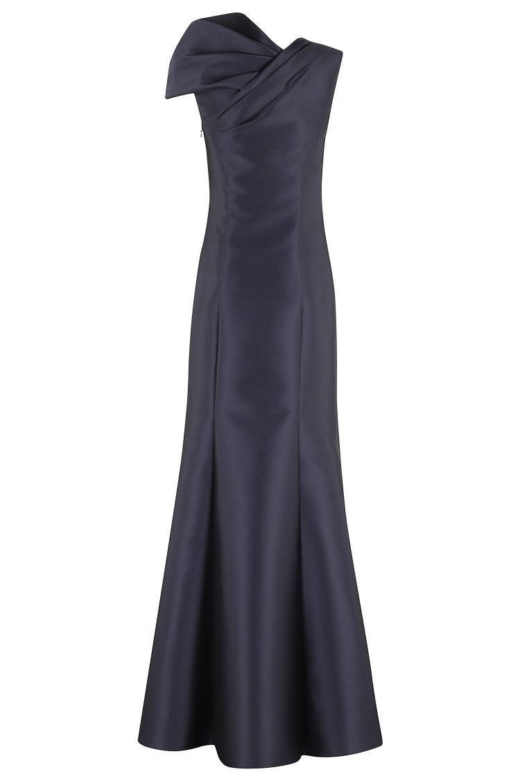 Alberta Ferretti Mikado Dress
