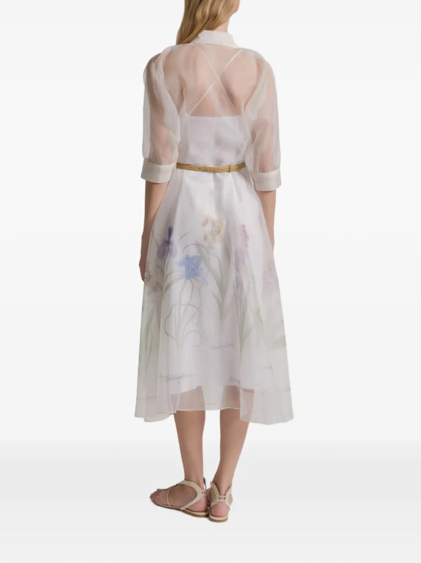 Alberta Ferretti Classic Tailored Fit Minimalist Dress