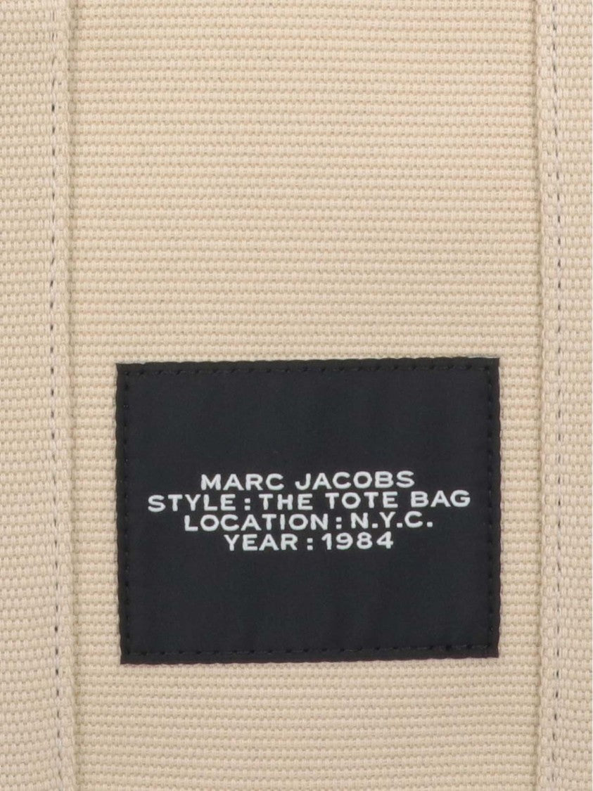 Marc Jacobs The Jacquard Small Tote Bag – Beige