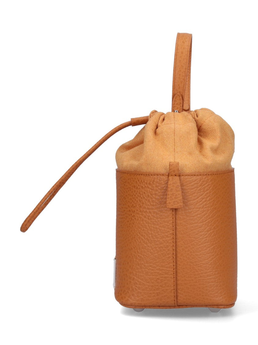 Maison Margiela Small '5Ac' Bucket Bag – Brown