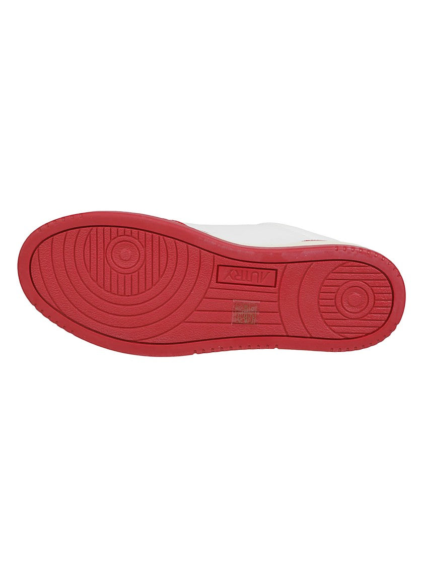 Autry Medalist Low Two Tone Leather Sneakers