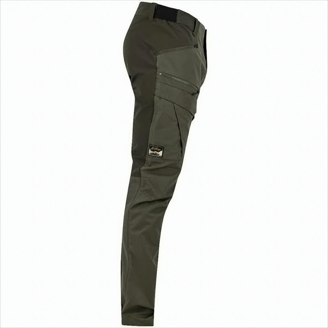 Lundhags Two-Tone Utility Straight Pants With Reinforced Panels