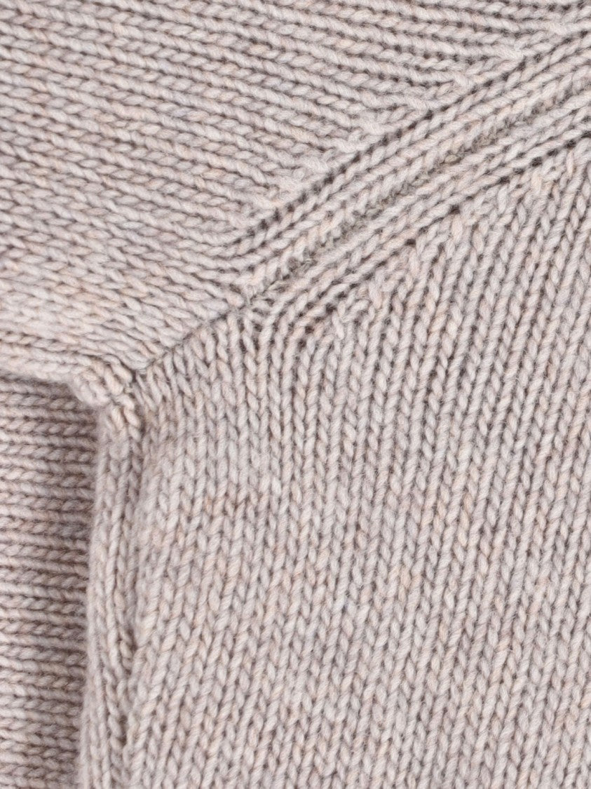 Maison Kitsuné Classic White Knitwear Sweater With Soft Texture