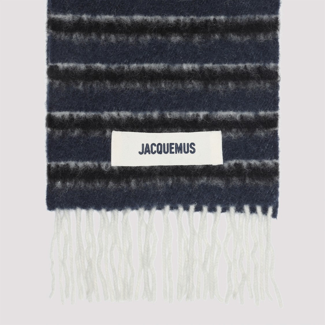 Jacquemus Textured Alpaca Blend Scarf