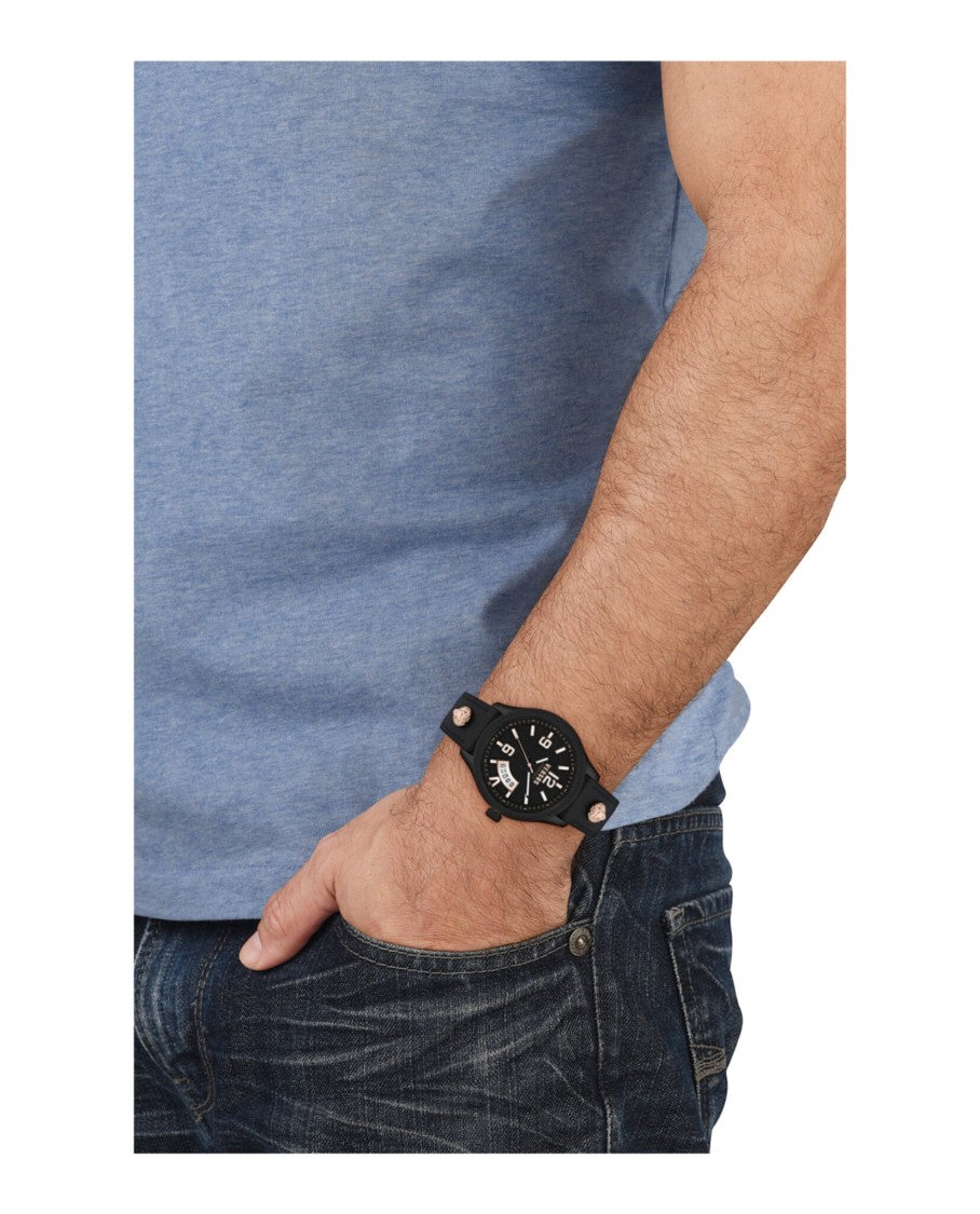 Versus Versace Reale Leather Watch