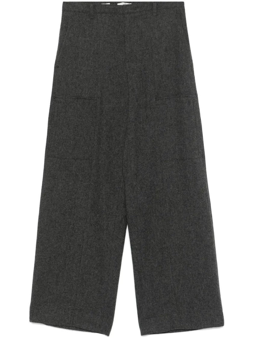 Vince Herringbone Flannel Pant