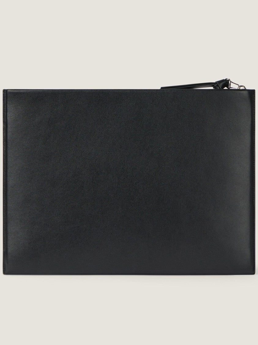 Givenchy Padded Antigona Rectangular Calf Leather Pouch