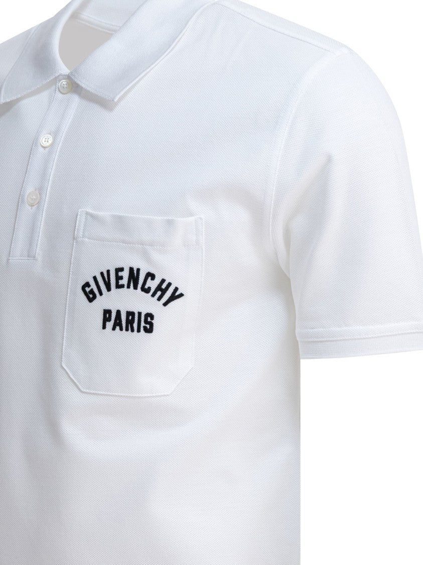 Givenchy Cotton Short-Sleeved Polo Shirt