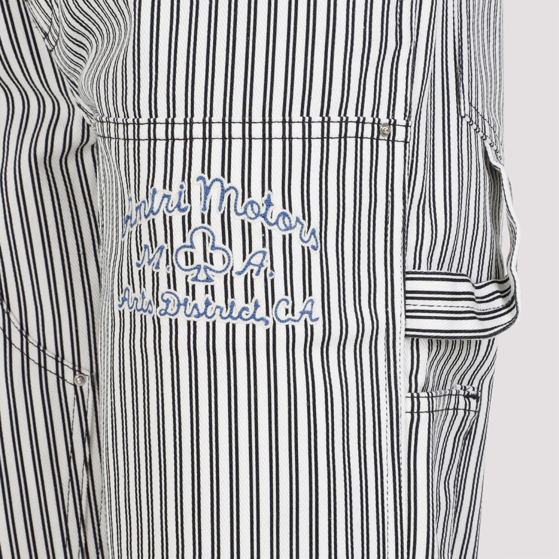 Amiri Black Cotton Motors Carpenter Pant