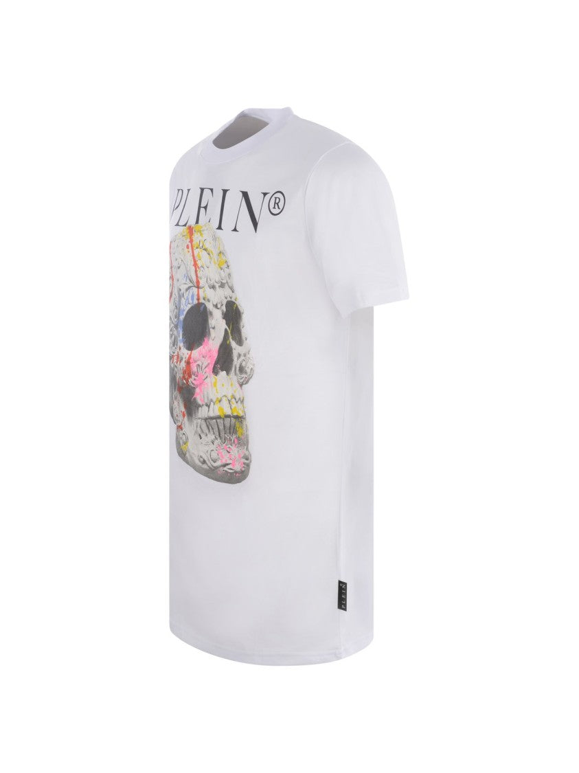Philipp Plein T-Shirt Round Neck Ss Skull