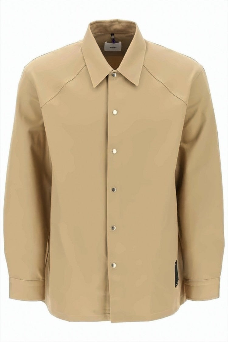 Oamc Boxy Long-Sleeve Shirt With Classic Collar