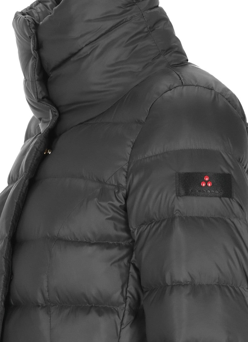 Peuterey Black Flagstaff Quilted Down Jacket