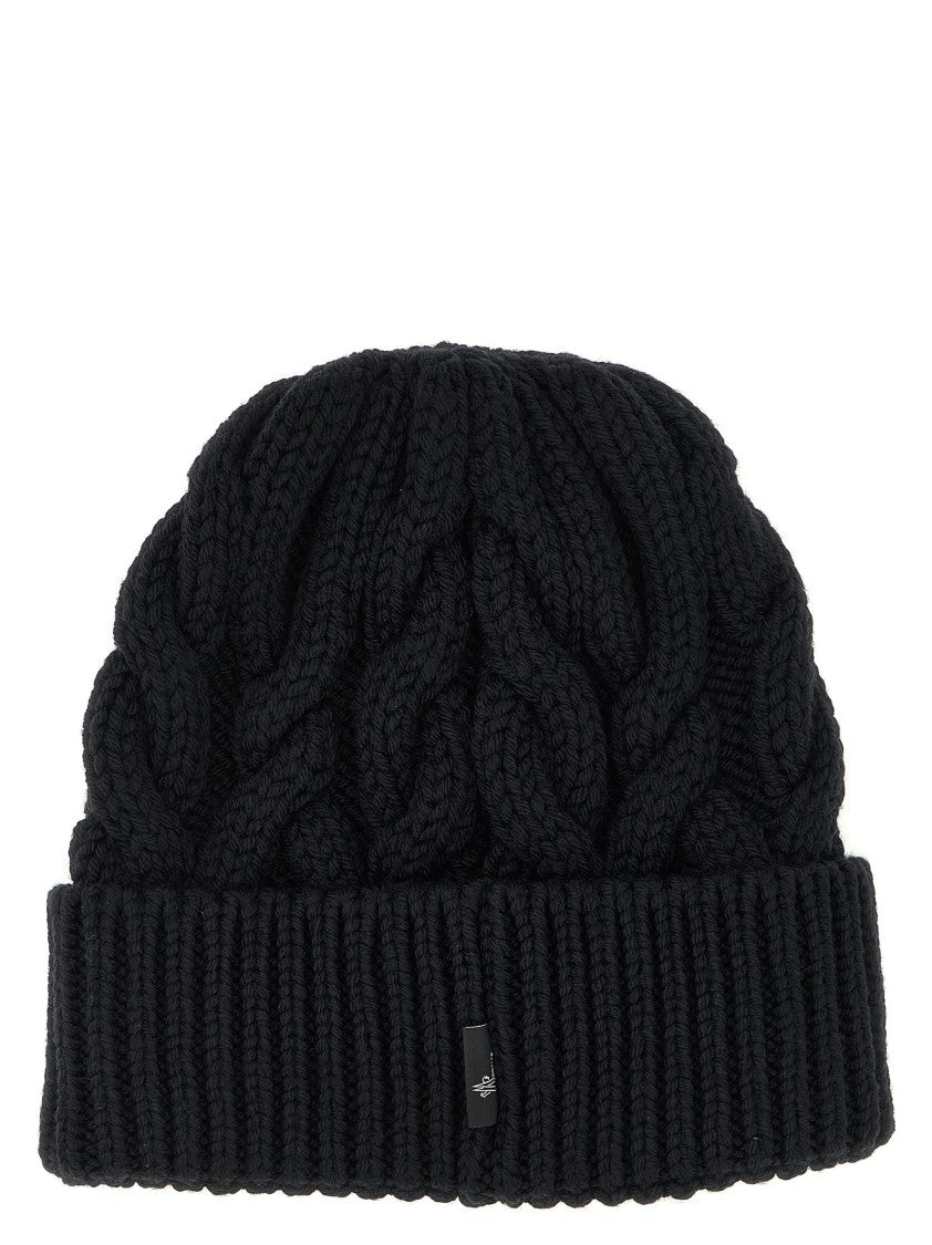 Moncler Grenoble Braided Wool Beanie