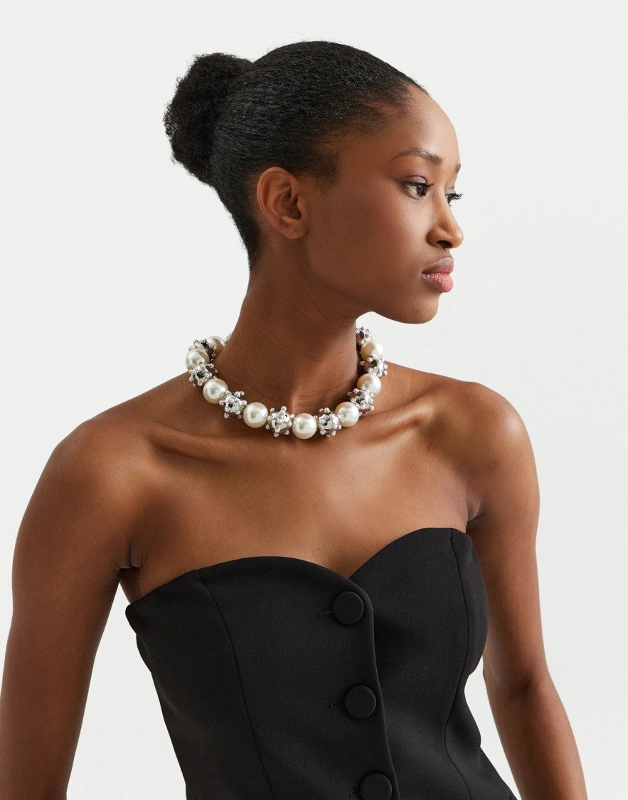 Marc Jacobs The Pearl Dot Statement Necklace