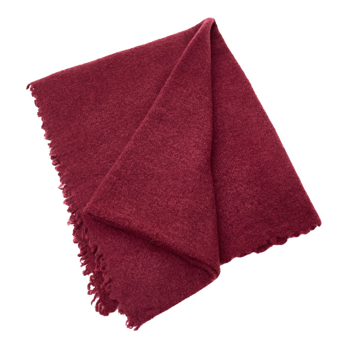 Faliero Sarti Pablo Fringed Wool-Silk Scarf