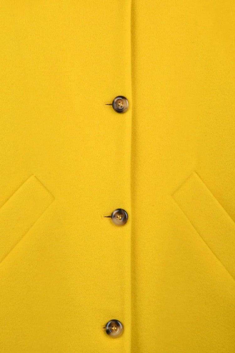 Guttha Mid-Length Yellow Guttha Coat