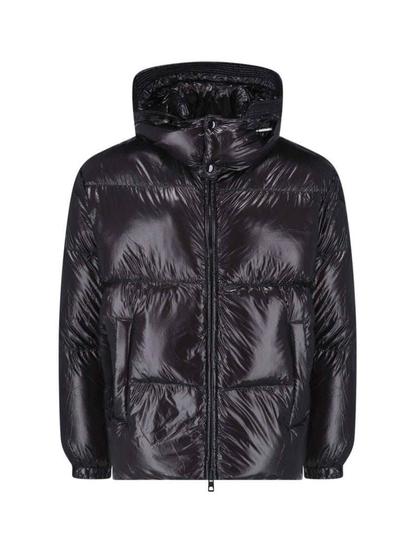 Diesel Black Fabric W Rolfys Down Jacket