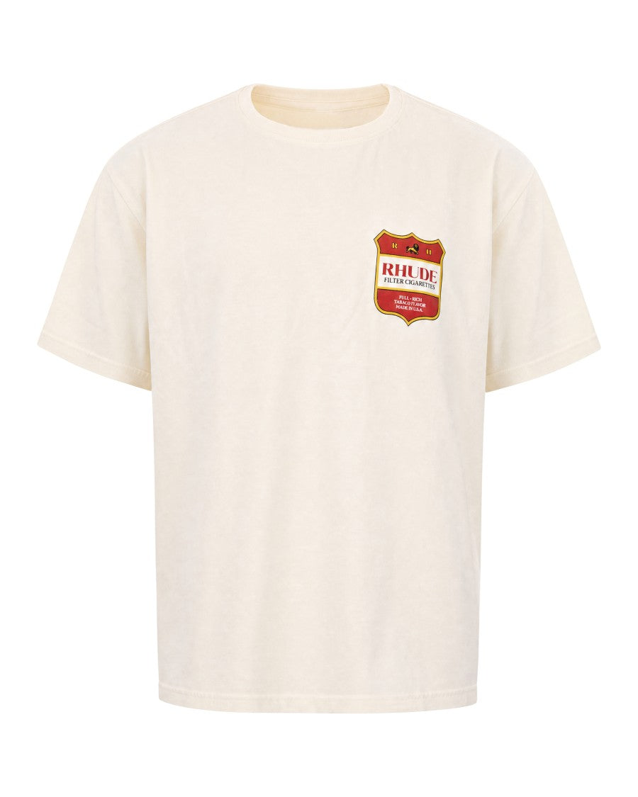 Rhude Oversized Vintage Graphic Cotton T-Shirt