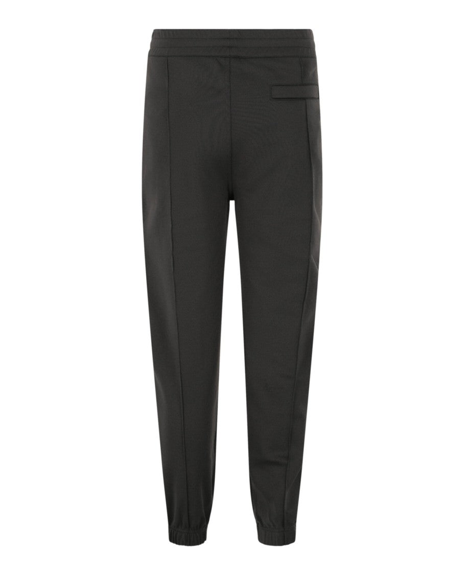 Givenchy High-Rise Striped Logo Joggers With Pleated Details