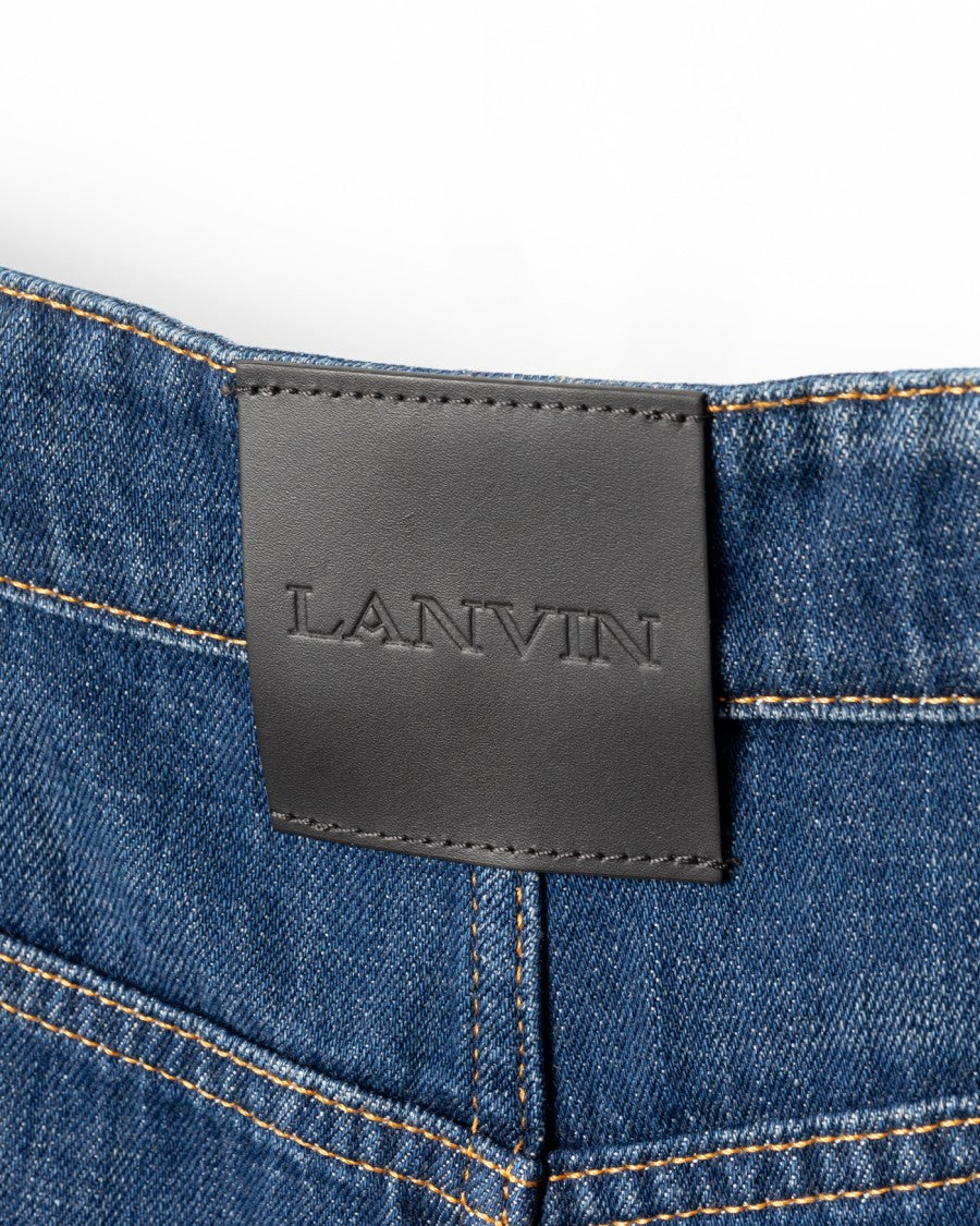 Lanvin Darted Denim Pants