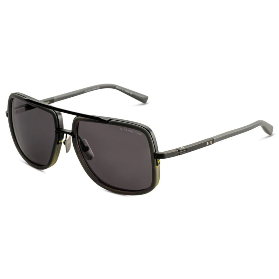 Dita Mach-One Bold Square-Frame Sunglasses With Gradient Lenses