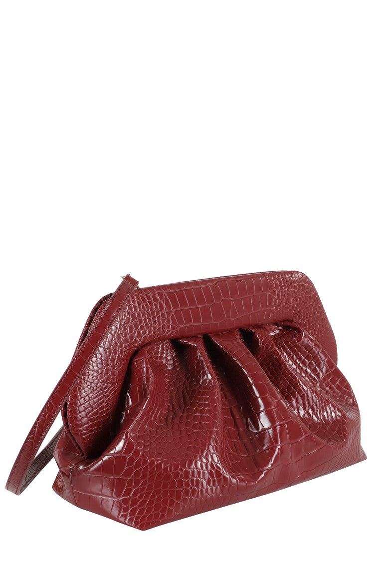 Themoirè Structured Crocodile Pattern Bag