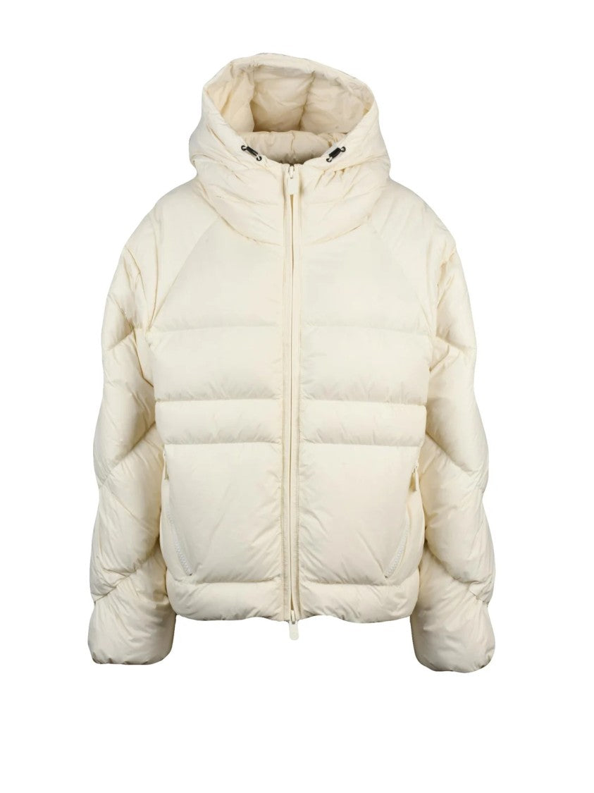 Bacon White Polyamide Owl Down Jacket