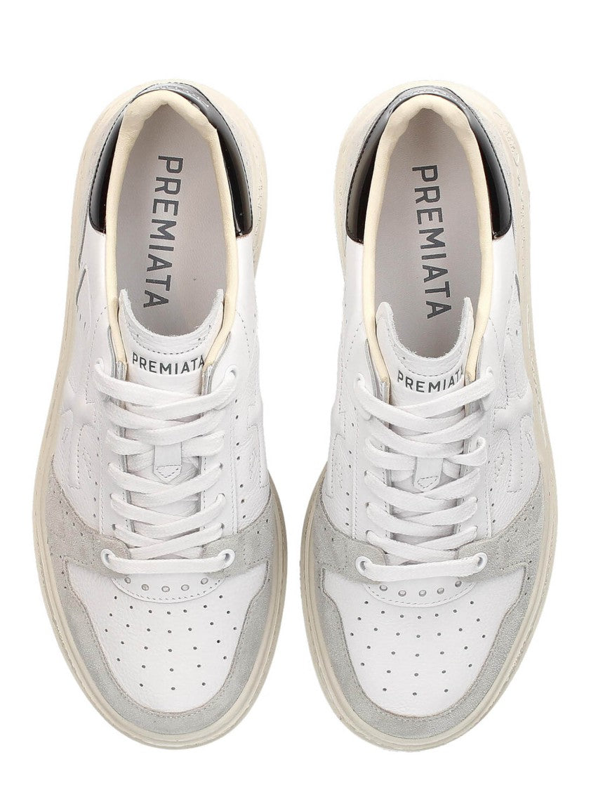 Premiata Low-Top Sneakers With Micro Perforations