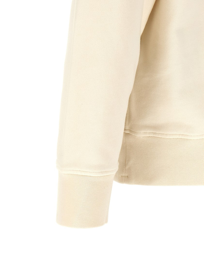 Stone Island Garment-Dyed Organic Cotton Sweatshirt With Crew Neck