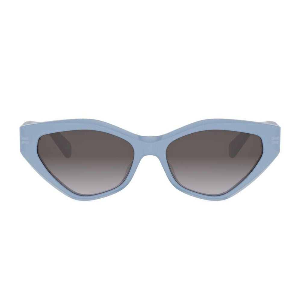 Celine Triomphe Triomphe Cat-Eye Sunglasses With Geometric Contours