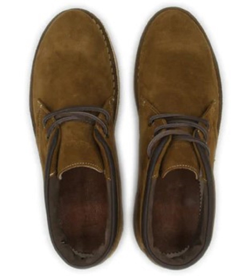 Iza Boa Suede Leather Shoes Padded Collar Insole