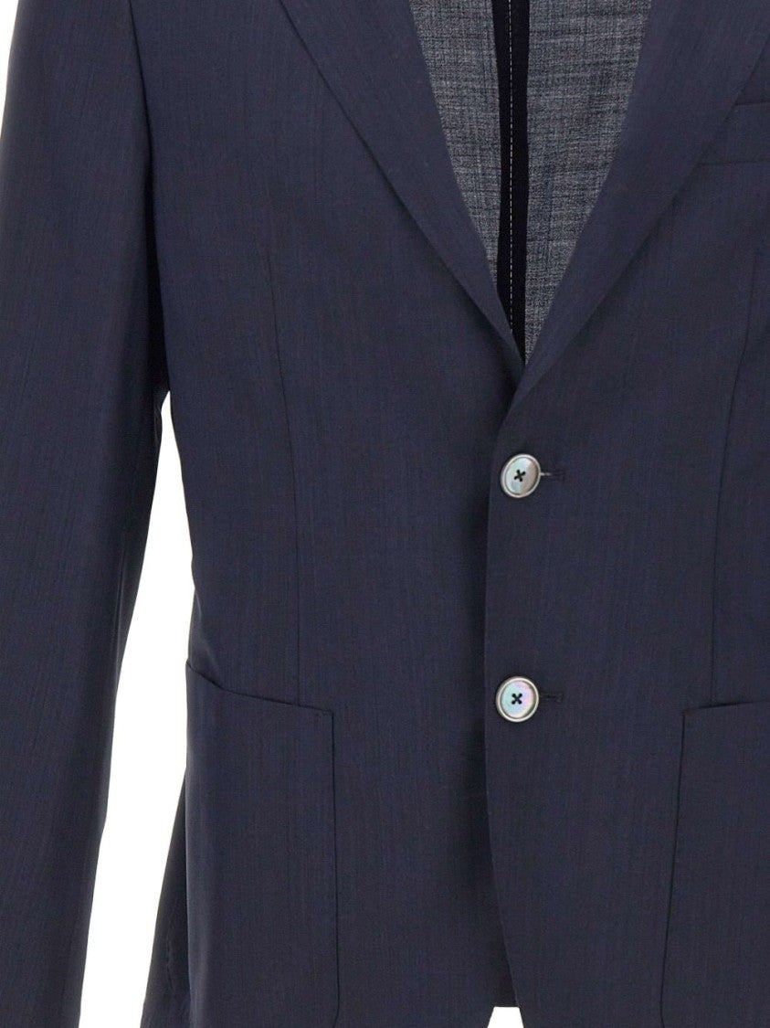 Boss Camel Tailored Two-Button Men's Blazer With Notch Lapels