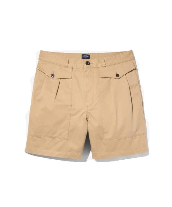 Noah Tailored Brown Shorts With Structured Waistband