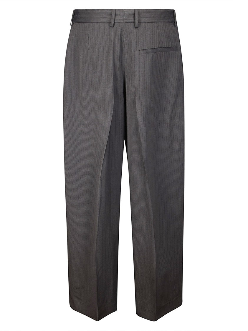 Acne Studios Tailored Trousers With Modern Silhouette And Smooth Finish