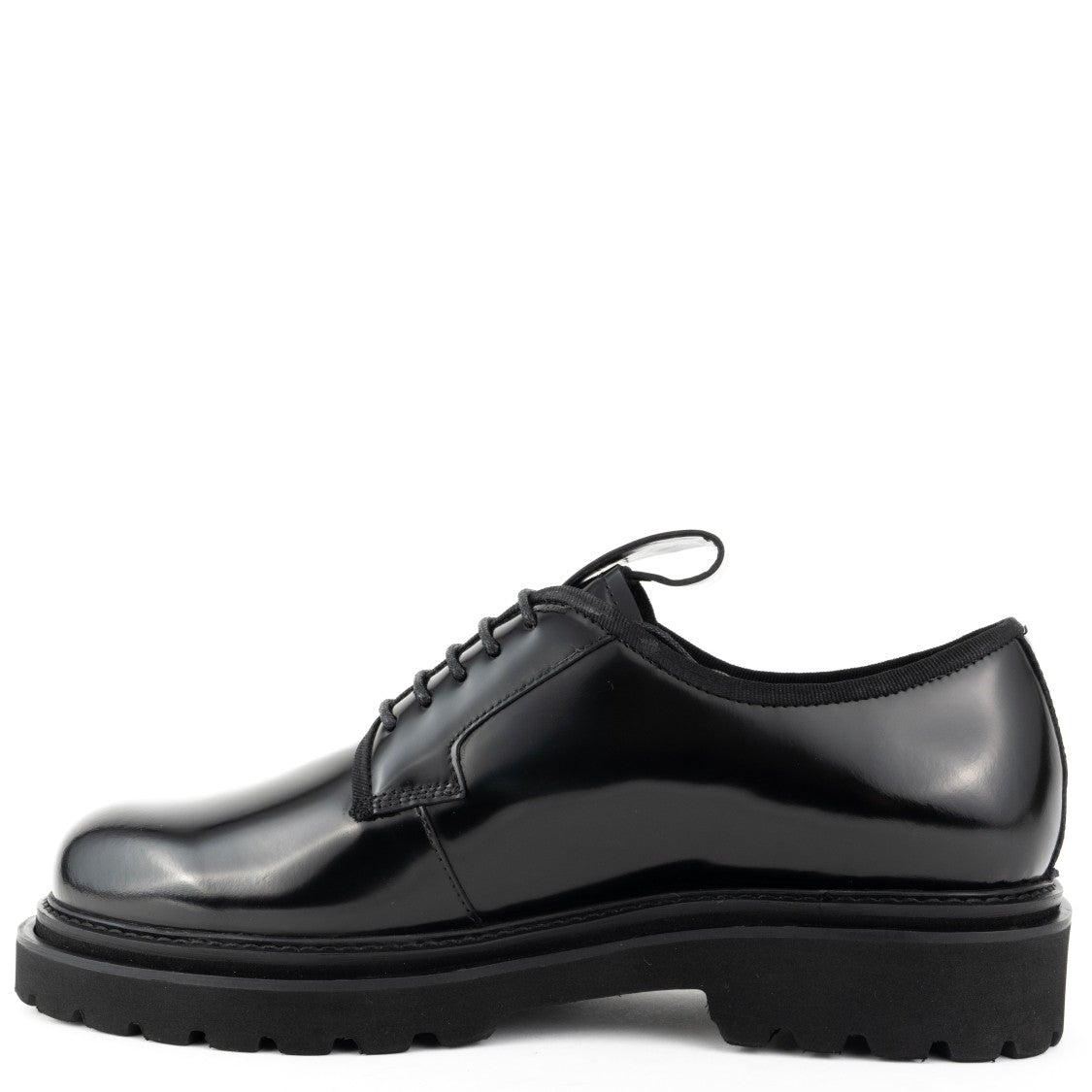Sergio Moretti Classic Black Leather Formal Shoes