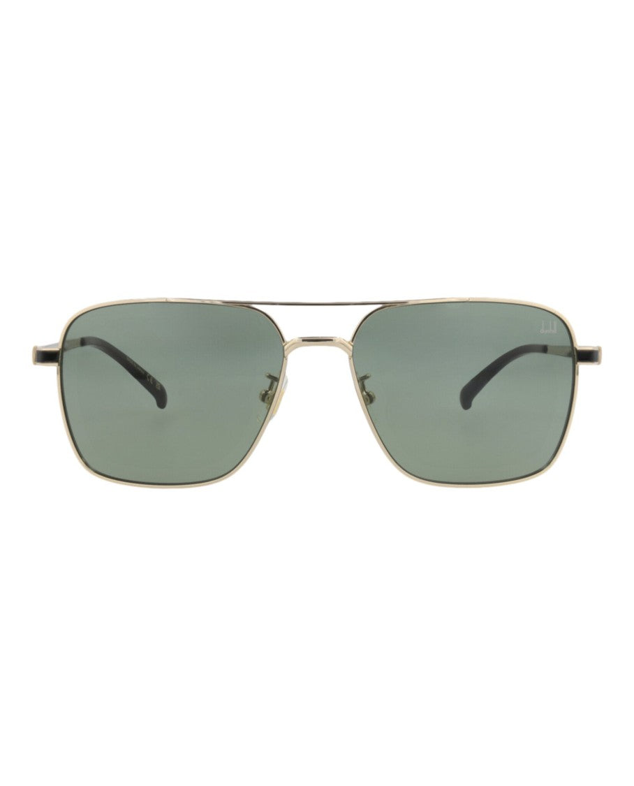 Dunhill Aviator-Frame Metal Sunglasses