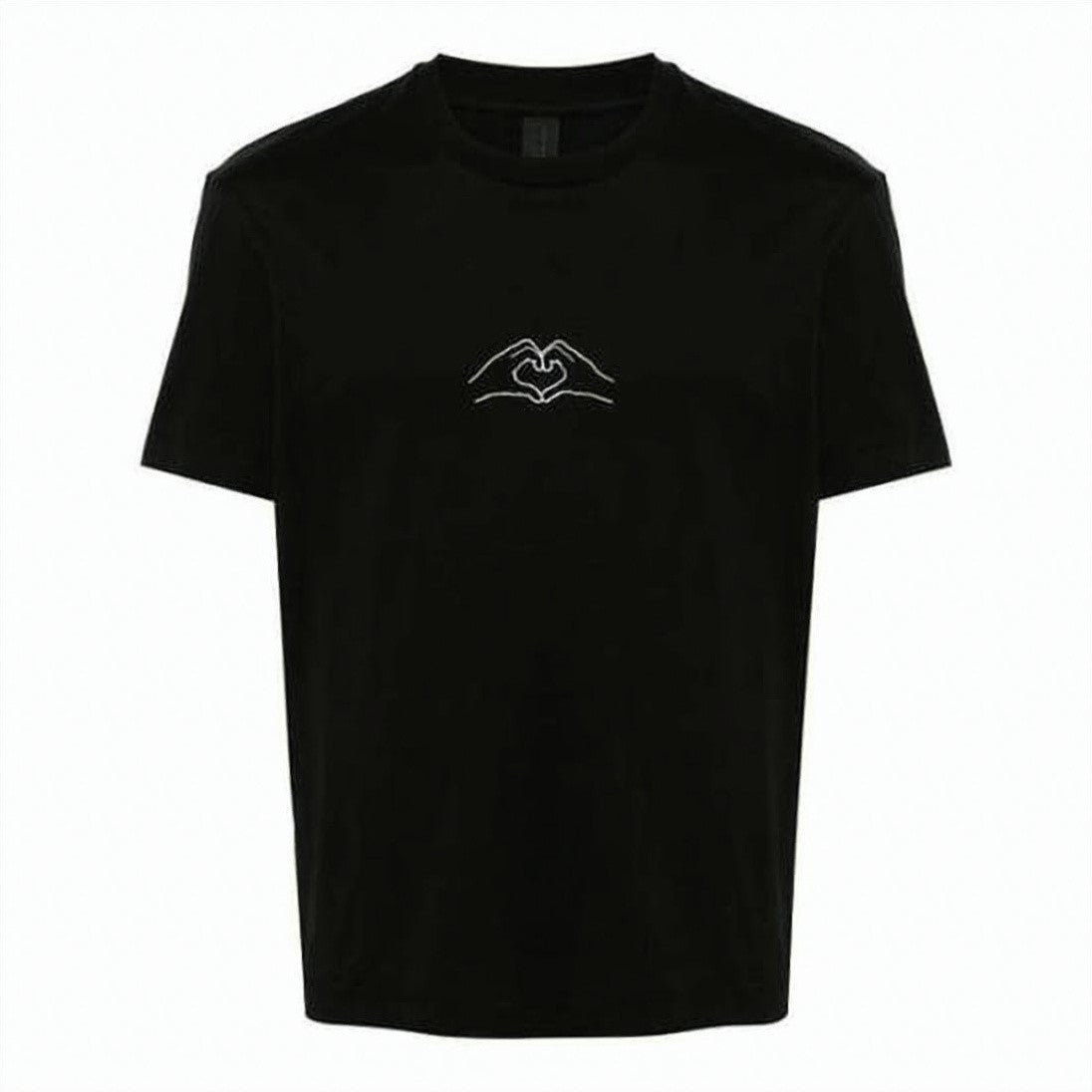 Neil Barrett Short-Sleeved T-Shirt With Heart Graphic