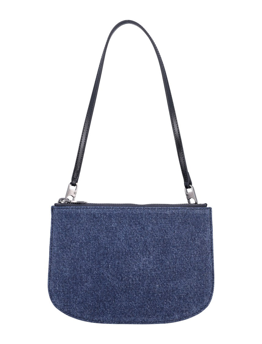 Diesel 1Dr Twin Denim Shoulder Bag