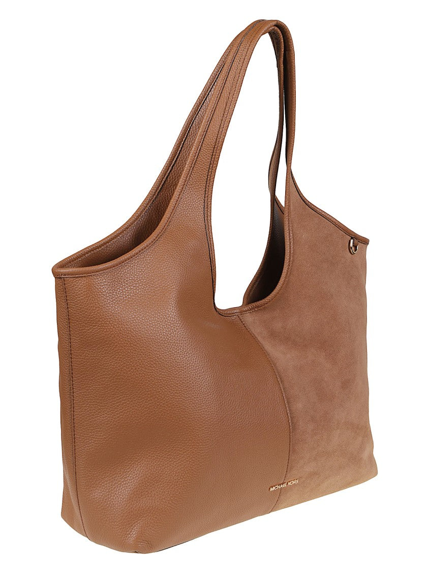 Michael Kors Large Henly Rectangular Dual-Texture Shopping Tote Bag