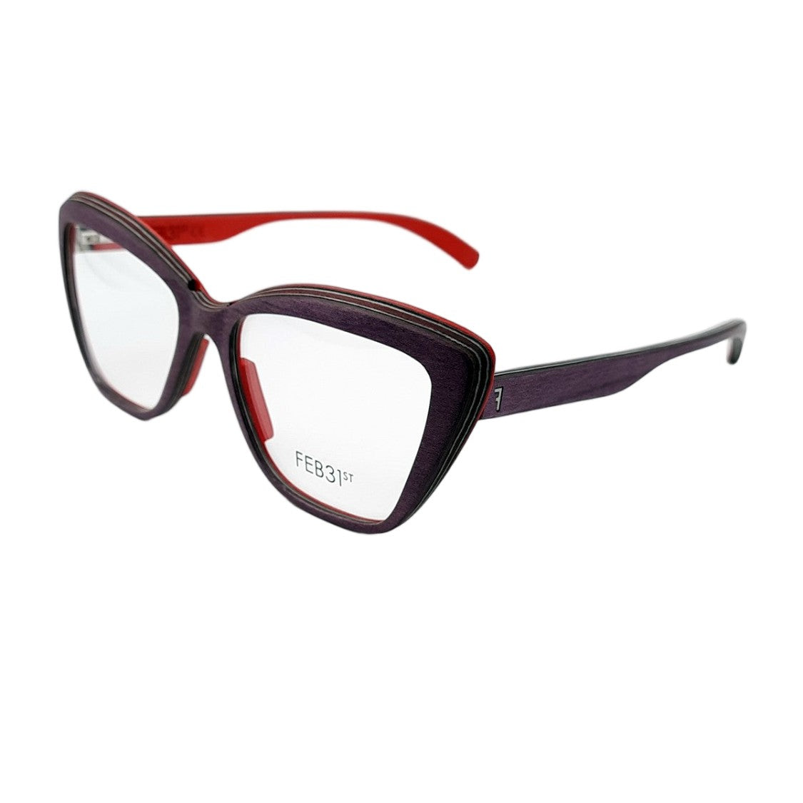 Feb31st Viola Stella Wood Cat-Eye Glasses