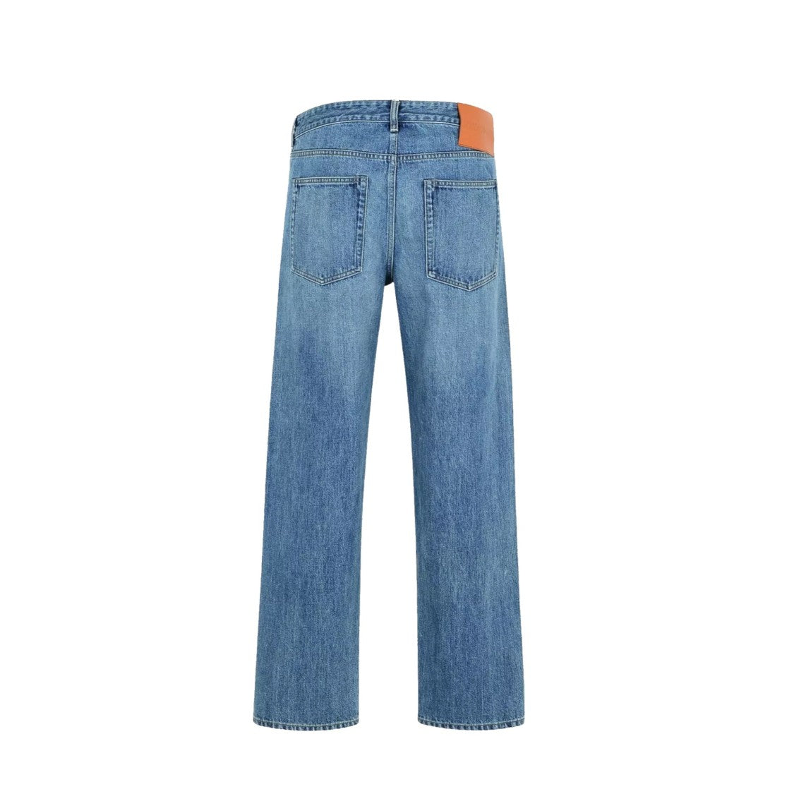 Jil Sander Straight-Leg Light Blue Denim Jeans With Timeless Silhouette